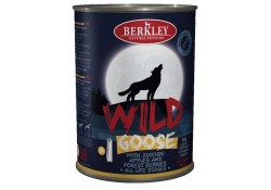 Консервы BERKLEY WILD №1  Беркли для собак всех возрастов Гусь с Цукини, Яблоками и Лесными Ягодами (цена за упаковку) 400 гр х 6 шт