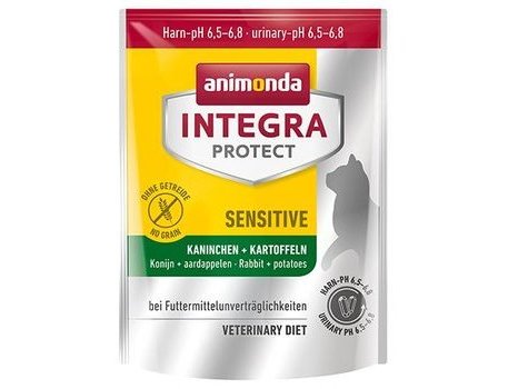 ANIMONDA INTEGRA PROTECT SENSITIVE Ветеринарный сухой корм Анимонда для взрослых кошек при Пищевой Аллергии 1,2 кг