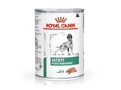 Лечебный корм Royal Canin Satiety Weight Management  (КОНСЕРВЫ) РОЯЛ КАНИН ДЛЯ СОБАК СЕТАЕТИ ВЕЙТ МЕНЕДЖМЕНТ КОНТРОЛЬ ИЗБЫТОЧНОГО ВЕСА 410 гр х 12 шт