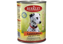Консервы BERKLEY ADULT LAMB & RICE   Беркли для собак Ягненок с рисом (цена за упаковку) 400 гр х 6 шт