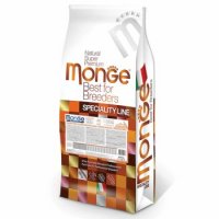 Сухой корм MONGE DOG MONOPROTEIN SPECIALITY ADULT SALMON & RICE  Монж для взрослых собак всех пород Лосось с рисом 15 кг