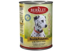 Консервы BERKLEY ADULT BEEF & POTATOES   Беркли для собак Говядина с картофелем (цена за упаковку) 400 гр х 6 шт
