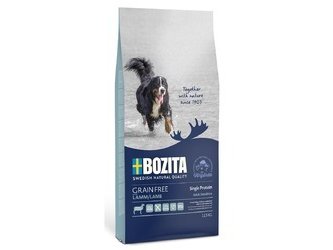 BOZITA GRAIN FREE LAMB Сухой Беззерновой корм Бозита для взрослых собак с нормальным уровнем активности Ягненок 12,5 кг