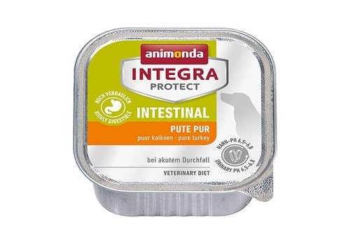 ANIMONDA INTEGRA PROTECT INTESTINAL Ветеринарный влажный корм (консервы) Анимонда для взрослых собак при Нарушениях Пищеварения Индейка (цена за упаковку) 150 гр х 11 шт