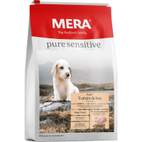 Сухой корм MERA PURE SENSITIVE PUPPY TRUTHAHN & REIS для щенков с индейкой и рисом 12,5 кг