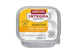 ANIMONDA INTEGRA PROTECT SENSITIVE Ветеринарный влажный корм (консервы) Анимонда для взрослых собак при Пищевой Аллергии Курица пастернак (цена за упаковку) 150 гр х 11 шт