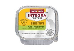 ANIMONDA INTEGRA PROTECT SENSITIVE Ветеринарный влажный корм (консервы) Анимонда для взрослых собак при Пищевой Аллергии Индейка пастернак (цена за упаковку) 150 гр х 11 шт
