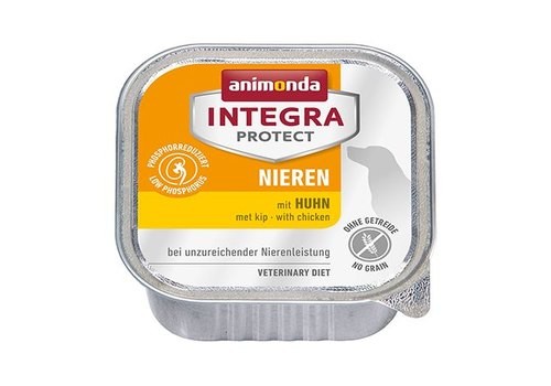 ANIMONDA INTEGRA PROTECT RENAL Ветеринарный влажный корм (консервы) Анимонда для взрослых собак при хронической Почечной Недостаточности Курица (цена за упаковку) 150 гр х 11 шт