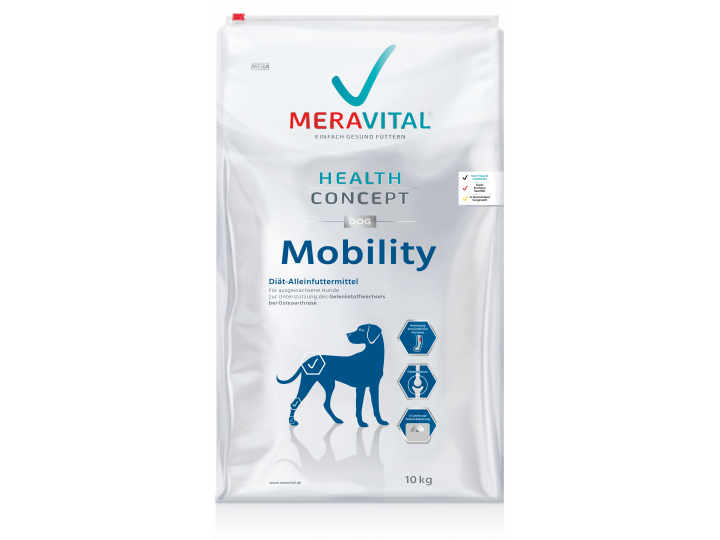 Сухой корм MeraVital Mobility для собак Ветеринарный сухой корм для собак при заболеваниях опорно-двигательной системы 10 кг