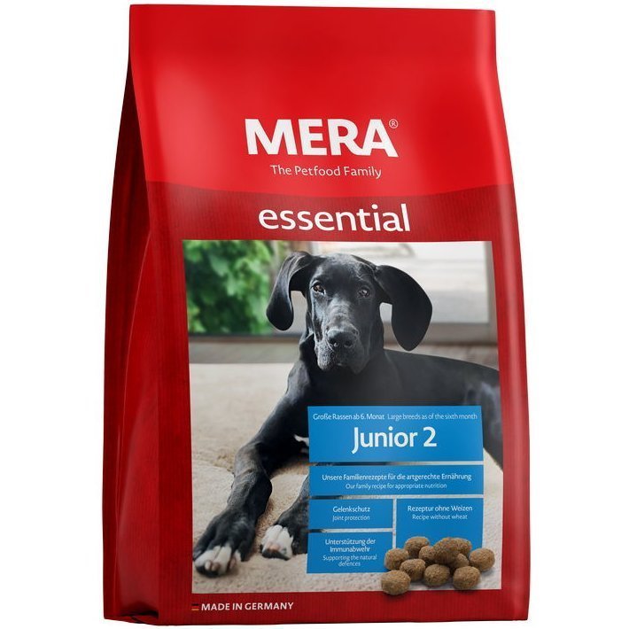 Сухой корм MERA ESSENTIAL JUNIOR 2 для щенков крупных пород с 6-ти месяцев 12,5 кг