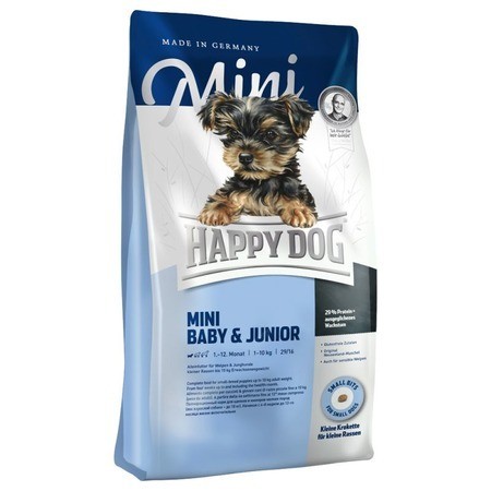 Сухой корм Happy Dog Supreme Young Mini Baby & Junior для щенков  4 кг