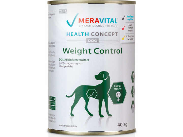 MeraVital Weight Control (вет.консервы для собак) Ветеринарные консервы для собак для снижения избыточной массы тела 400 гр х 6 шт