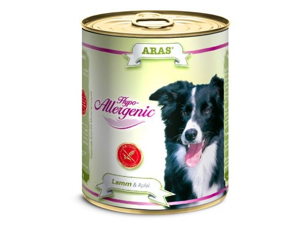 ARAS Hypo-Allergenic · Консервы для собак · Ягненок с яблоком · 820 гр