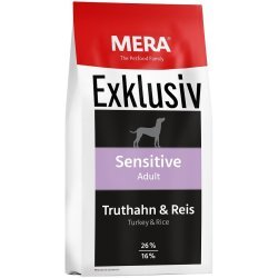 Сухой корм для собак Mera Exklusiv Sensitive Adult Truthahn & Reis (Индейка и рис) Профессиональный полнорационный корм для собак с повышенным уровнем активности 15 кг