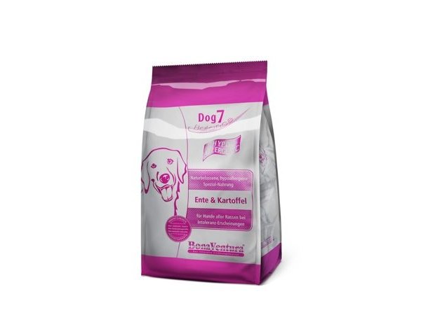 BonaVentura HIPO-ALLERGENIC · Гипоаллергенный сухой корм для собак · Утка и картофель · 3кг