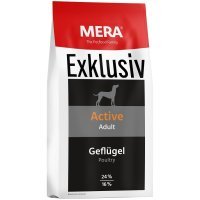 Сухой корм для собак Mera Exklusiv adult Active (с курицей) Профессиональный корм для взрослых собак с нормальным уровнем активности 15 кг