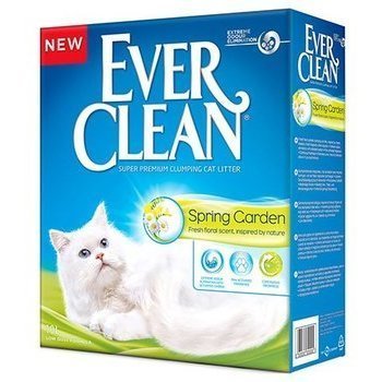 EVER CLEAN SPRING GARDEN Наполнитель для кошачьего туалета комкующийся Эвер Клин с Ароматом Весеннего сада 10 л