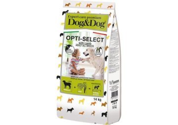 Сухой корм DOG&DOG EXPERT PREMIUM ADULT OPTI-SELECT LAMB    Дог и Дог для взрослых собак с Ягненком 14 кг