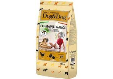 Сухой корм DOG&DOG EXPERT PREMIUM ADULT FIT-MAINTENANCE CHICKEN   Дог и Дог для взрослых собак для Контроля веса с Курицей 14 кг