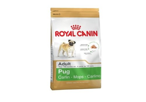  Сухой корм Royal Canin Breed dog Pug Adult  РОЯЛ КАНИН ДЛЯ ВЗРОСЛЫХ СОБАК ПОРОДЫ МОПС СТАРШЕ 10 МЕСЯЦЕВ 7,5 кг