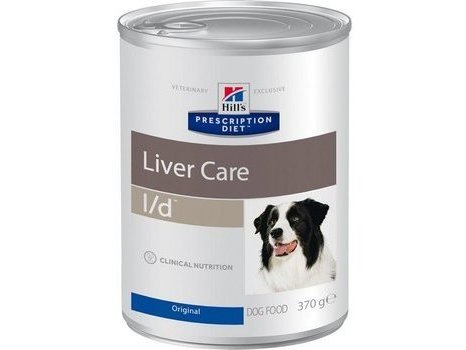 HILLS PRESCRIPTION DIET L\D LIVER CARE Лечебные консервы Хиллс для собак при Заболеваниях Печени (цена за упаковку) 370 гр х 12 шт