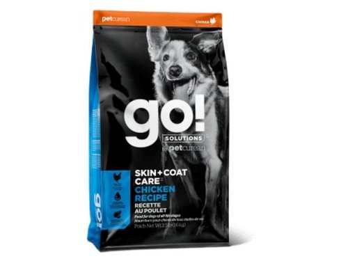 GO! SKIN + COAT CARE CHICKEN RECIPE Сухой корм Гоу для Щенков и собак Цельная Курица Фрукты Овощи 11,34 кг