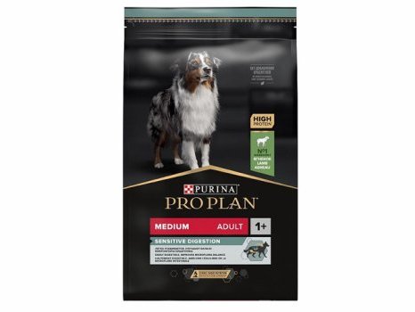 Сухой корм PRO PLAN OPTI DIGEST  ПРО ПЛАН для взрослых собак средних пород при чувствительном пищеварении с ягненком 7 кг