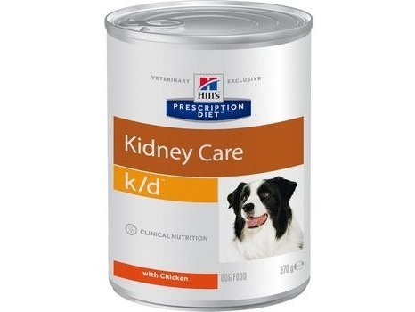 HILLS PRESCRIPTION DIET K\D KIDNEY CARE Лечебные консервы Хиллс для собак при Заболеваниях Почек (цена за упаковку) 370 гр х 12 шт