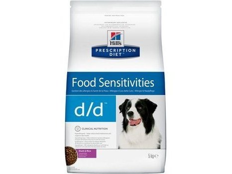 HILLS PRESCRIPTION DIET D\D FOOD SENSITIVITIES DUCK & RICE Лечебный корм Хиллс для собак при Пищевой Аллергии Утка рис 4 кг