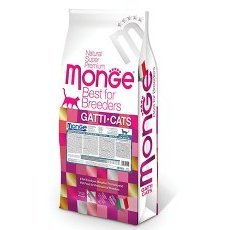 MONGE CAT MONOPROTEIN STERILISED TROUT Сухой корм Монж Монопротеиновый для Стерилизованных кошек Форель 10 кг