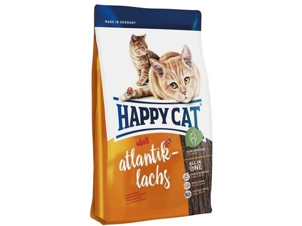 Сухой корм HAPPY CAT SUPREME ATLANTIK-LACHS  Хэппи Кэт для кошек Атлантический Лосось 10 кг