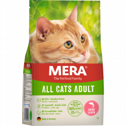 Сухой корм Mera Cats Adults All Cats Salmon для взрослых кошек с лососем 10 кг