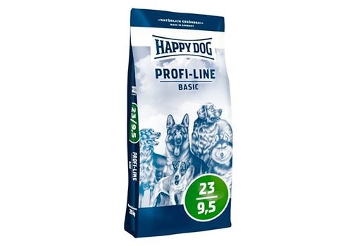 HAPPY DOG PROFI-LINE BASIC (23 9,5) / Сухой корм Хэппи Дог Профи для взрослых собак Базовый 20 кг