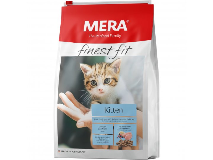 Сухой корм MERA FINEST FIT KITTEN для котят 1,5 кг
