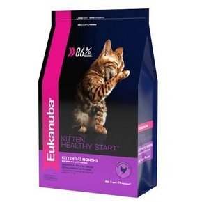 Сухой корм EUKANUBA KITTEN HEALTHY START CHICKEN  Эукануба для Котят Здоровый старт с домашней птицей 5 кг