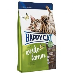 Сухой корм HAPPY CAT SUPREME WEIDE-LAMM  Хэппи Кэт для кошек с Ягненком 1,4 кг