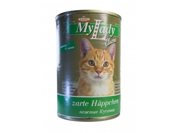 Консервы Dr. Alder's My Lady Classic для взрослых кошек с индейкой 415 гр х 24 шт