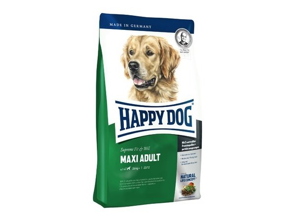 HAPPY DOG FIT & VITAL MAXI ADULT Сухой корм Хэппи Дог для собак Крупных пород 14 кг