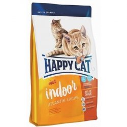 Сухой корм HAPPY CAT SUPREME INDOOR ATLANTIK-LACHS  Хэппи Кэт для Домашних кошек Атлантический Лосось 1,4 кг