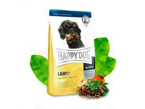 Сухой корм Happy Dog Fit & Well Mini Light для взрослых собак мелких пород с избыточным весом 4 кг