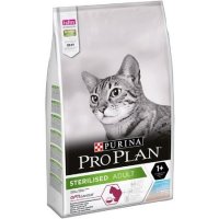 PURINA PRO PLAN CAT STERILISED COD OPTISAVOUR Сухой корм Пурина Про План для Стерилизованных кошек для Поддержания здоровья мочевыводящей системы Треска Форель 1,5 кг