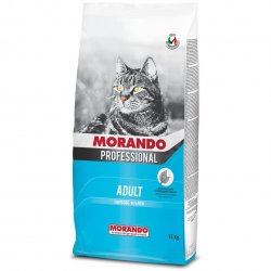 Сухой корм MORANDO PROFESSIONAL GATTO ADULT Морандо для взрослых кошек с Рыбой 15 кг