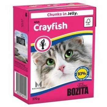 BOZITA FELINE Консервы Бозита для кошек кусочки в желе Лангуст (цена за упаковку) 370 гр х 16 шт