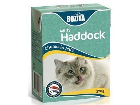 BOZITA FELINE Консервы Бозита для кошек кусочки в желе Морская рыба (цена за упаковку) 370 гр х 16 шт