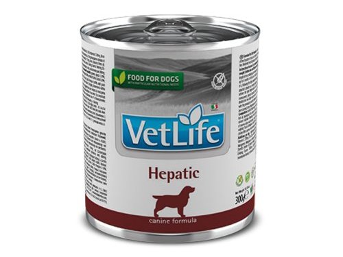 Лечебный корм FARMINA VETLIFE HEPATIC Диета Фармина для собак при заболевании Печени (цена за упаковку) 300г х 6шт