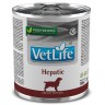 Лечебный корм FARMINA VETLIFE HEPATIC Диета Фармина для собак при заболевании Печени (цена за упаковку) 300г х 6шт
