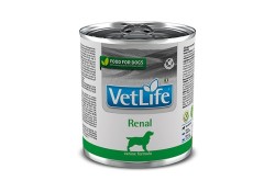 Лечебный корм FARMINA VETLIFE RENAL Диета Фармина для собак Паштет для Поддержания функции почек при Почечной недостаточности (цена за упаковку) 300г х 6шт