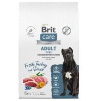 Сухой корм BRIT CARE ADULT LARGE CHONDROPROTECTORS TURKEY DUCK  Брит для взрослых собак Крупных пород Поддержка Суставов Индейка Утка 12 кг