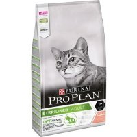 PURINA PRO PLAN CAT STERILISED SALMON OPTIRENAL Сухой корм Пурина Про План для Стерилизованных кошек для Поддержания здоровья почек Лосось 10 кг