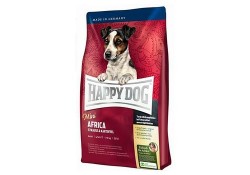 Сухой корм HAPPY DOG SUPREME MINI AFRICA STRAUSS & KARTOFFEL  Хэппи Дог для собак Мелких пород Африка (мясо Страуса) 4 кг